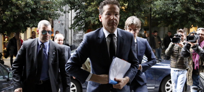 Στην Αθήνα ο Γερούν Ντάισελμπλουμ (Φωτογραφία: EUROKINISSI/ΣΤΕΛΙΟΣ ΜΙΣΙΝΑΣ)