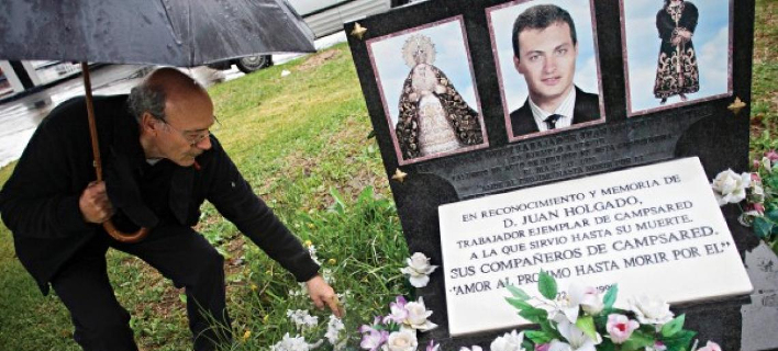 O Φρανσισκο Ολγάδο είναι γνωστός στην Ισπανία ως «πατέρας κουράγιο»