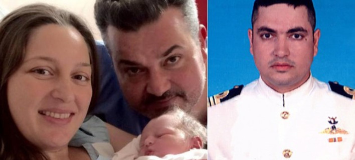 Ο Καμμένος βαφτίζει το παιδί του πιλότου ελικοπτέρου που κατέπεσε στην Κίναρο 