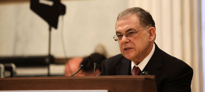 Ο Λουκάς Παπαδήμος (Φωτογραφία: EUROKINISSI/ΘΟΔΩΡΗΣ ΑΝΑΓΝΩΣΤΟΠΟΥΛΟΣ)