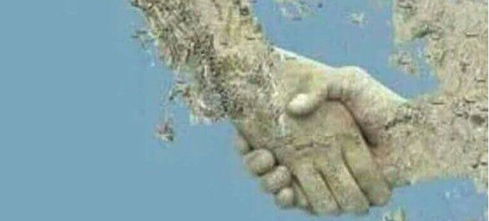 #GeÃ§miÅŸOlsunKomÅŸu -Î¤Î¿ Ï„Î¿Ï…ÏÎºÎ¹ÎºÏŒ Twitter Ï€Î»Î·Î¼Î¼ÏÏÎ¹ÏƒÎµ Î¼Îµ Î¼Î·Î½ÏÎ¼Î±Ï„Î± ÏƒÏ…Î¼Ï€Î±ÏÎ¬ÏƒÏ„Î±ÏƒÎ·Ï‚ ÏƒÏ„Î·Î½ Î•Î»Î»Î¬Î´Î±: Â«Î ÎµÏÎ±ÏƒÏ„Î¹ÎºÎ¬ Î³ÎµÎ¯Ï„Î¿Î½Î±Â»