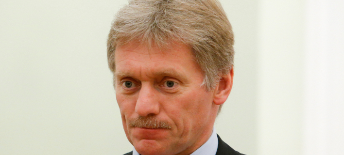 Ο εκπρόσωπος Ντμίτρι Πεσκόφ, Φωτογραφία: AP