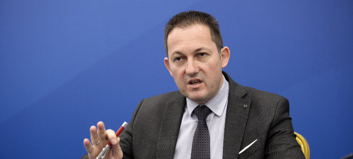 Ο Στέλιος Πέτσας, διευθυντής του Πολιτικού γραφείου του Κυριάκου Μητσοτάκη/Φωτογραφία: Eurokinissi