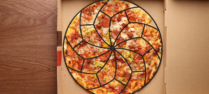 Αυτός είναι ο επιστημονικά σωστός τρόπος για να κοπεί μία πίτσα [εικόνες]