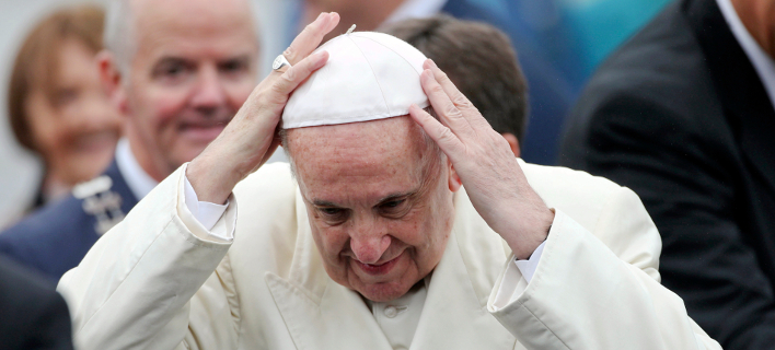 Ο Πάπας Φραγκίσκος/Φωτογραφία: AP