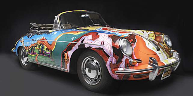 Αυτή η ψυχεδελική Porsche 356 Cabriolet ανήκε στη θρυλική Janis Joplin [βίντεο]