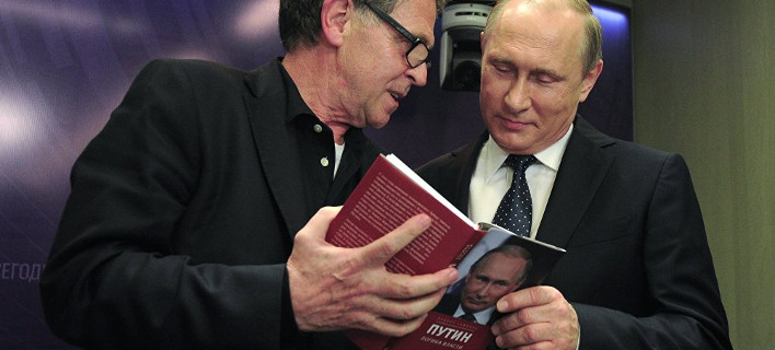 Χούµπερτ Ζάιπελ και Βλάντιμιρ Πούτιν, φωτογραφία: sputniknews.com