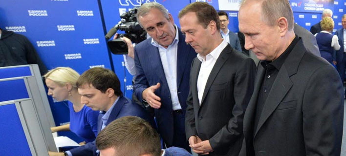Ανετη νίκη για το κόμμα του Πούτιν: 51% στις βουλευτικές εκλογές