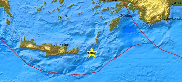 «Χόρεψε» ξανά η Κρήτη: Νέος σεισμός 4,3 Ρίχτερ [εικόνες]