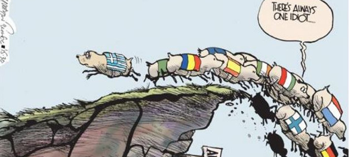 Η ευρωπαϊκή εμμονή στην λιτότητα και ο ρόλος της Ελλάδας μέσα από ένα σκίτσο