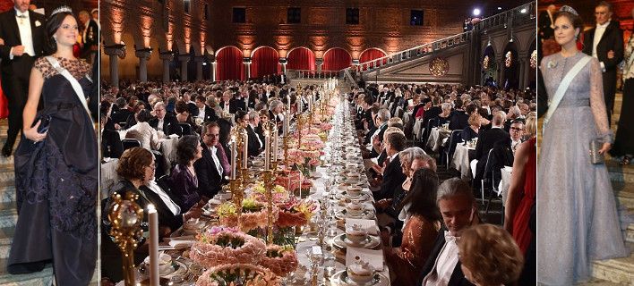  Το δείπνο της απόλυτης χλιδής στην Ευρώπη: Βασιλιάδες, πριγκίπισσες, διαμαντένιες τιάρες, χρυσά κηροπήγια και απονομή Νόμπελ [εικόνες]