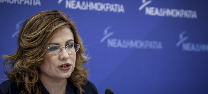 Η Μαρία Σπυράκη (Φωτογραφία: EUROKINISSI/ΓΙΩΡΓΟΣ ΚΟΝΤΑΡΙΝΗΣ)