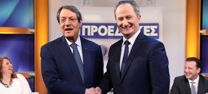 Προεδρικές εκλογές Κύπρου: Με ενωτικό τόνο αποχώρησαν από το debate Αναστασιάδης και Μαλάς