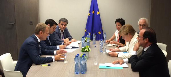 4μερής Τσίπρα-Μέρκελ-Ολάντ-Τουσκ τώρα -«Κείμενο-τέρας», λέει η κυβέρνηση