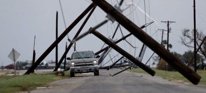 Και δεύτερος νεκρός από τον καταστροφικό τυφώνα Χάρβεϊ /Φωτογραφία: Eric Gay/AP