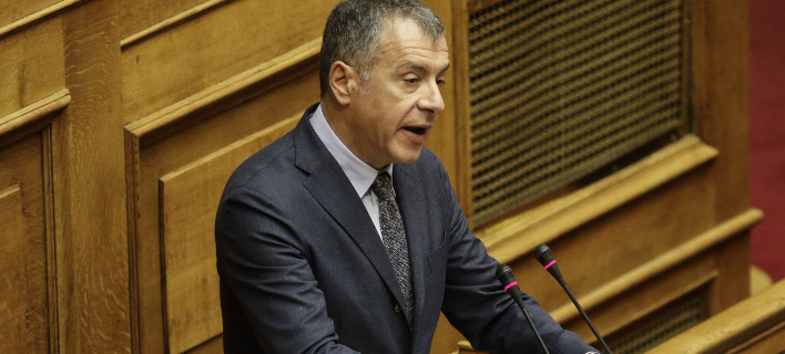 Ο Σταύρος Θεοδωράκης (Φωτογραφία: EUROKINISSI/ΓΙΑΝΝΗΣ ΠΑΝΑΓΟΠΟΥΛΟΣ)