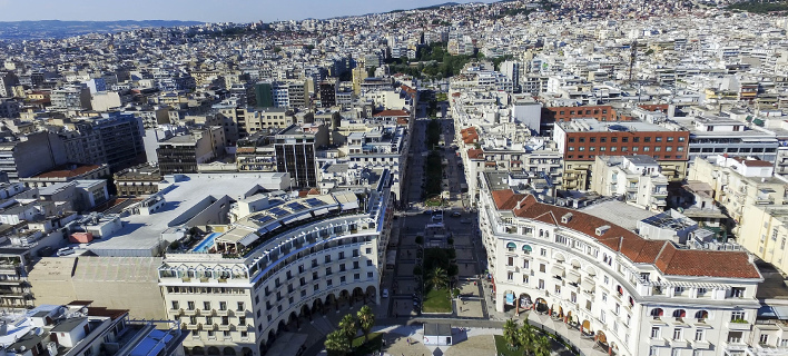 Η Θεσσαλονίκη από ψηλά (Φωτογραφία: MotionTeam/ΒΕΡΒΕΡΙΔΗΣ ΒΑΣΙΛΗΣ)
