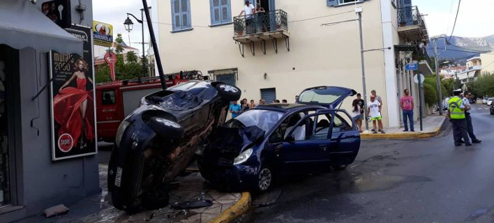 Το ÏÏοÏαίο ÏημειÏθηκε ÏÏη ÏÏ
μβολή ÏÏν οδÏν ΦαÏÏν και ΣÏαδίοÏ
, ÏÏÏογÏαÏία:eleftheriaonline.gr