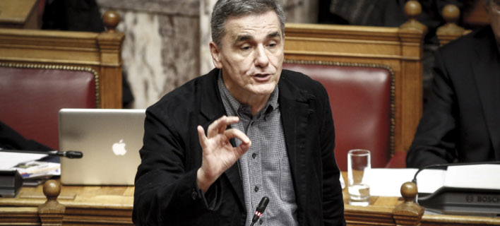 Ο Ευκλείδης Τσακαλώτος (Φωτογραφία: EUROKINISSI/ΓΙΩΡΓΟΣ ΚΟΝΤΑΡΙΝΗΣ)