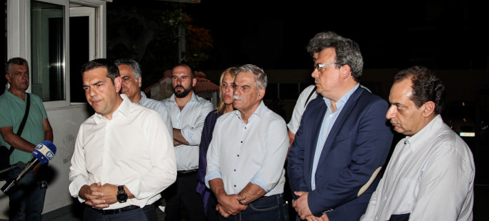 ÎœÎµÏ„Î¬ Ï„Î· ÏƒÏÏƒÎºÎµÏˆÎ· ÏƒÏ„Î·Î½ Î Ï…ÏÎ¿ÏƒÎ²ÎµÏƒÏ„Î¹ÎºÎ® ÏƒÏ„Î¿ Î§Î±Î»Î¬Î½Î´ÏÎ¹ Ï„Î¿ Î²ÏÎ¬Î´Ï… Ï„Ï‰Î½ Ï†Î¿Î½Î¹ÎºÏŽÎ½ Ï€Ï…ÏÎºÎ±Î³Î¹ÏŽÎ½/Î¦Ï‰Ï„Î¿Î³ÏÎ±Ï†Î¯Î±: Eurokinissi