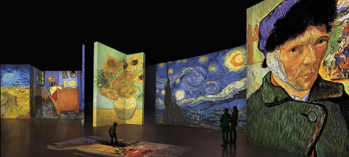 Η φαντασμαγορική έκθεση Βαν Γκονγκ με τα υπερμεγέθη κινούμενα έργα του έρχεται στο Μέγαρο [εικόνες] 