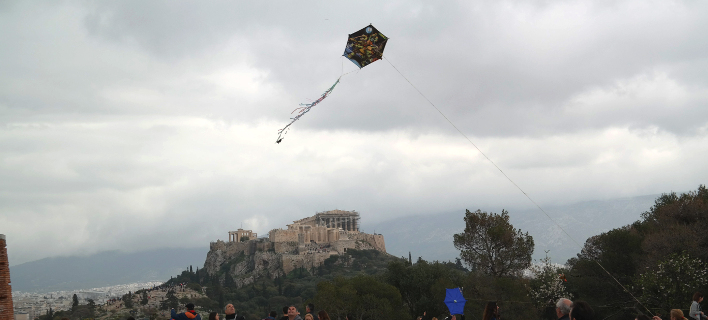 Φωτογραφία: Eurokinissi- Ο χαρταετός την Καθαρά Δευτέρα