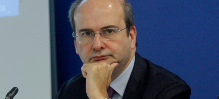 Ο αντιπρόεδρος της ΝΔ, Κωστής Χατζηδάκης. Φωτογραφία: Eurokinissi/ Χρήστος Μπόνης