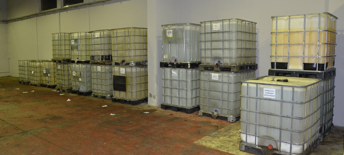 Εξαρθρώθηκε σπείρα που εισήγαγε χημικά από τη Βουλγαρία -Για τη νόθευση καυσίμων [εικόνες]