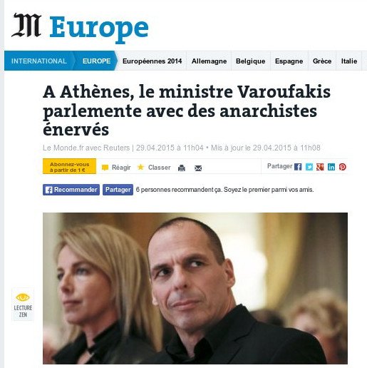 Τι γράφουν τα διεθνή ΜΜΕ για την επίθεση κατά Βαρουφάκη στα Εξάρχεια | iefimerida.gr 4