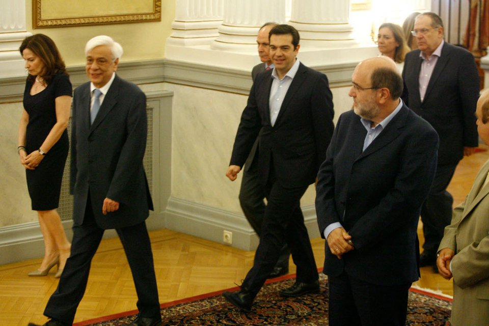 Η ορκωμοσία της νέας κυβέρνησης -Για πρώτη φορά στα «βουβά» | iefimerida.gr 10
