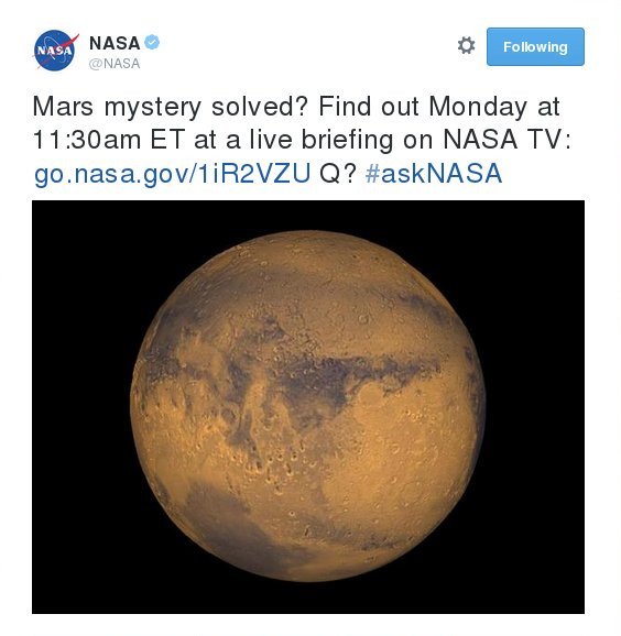 Η NASA αποκαλύπτει το μυστικό του πλανήτη Αρη - Παρακολουθήστε live | iefimerida.gr 0