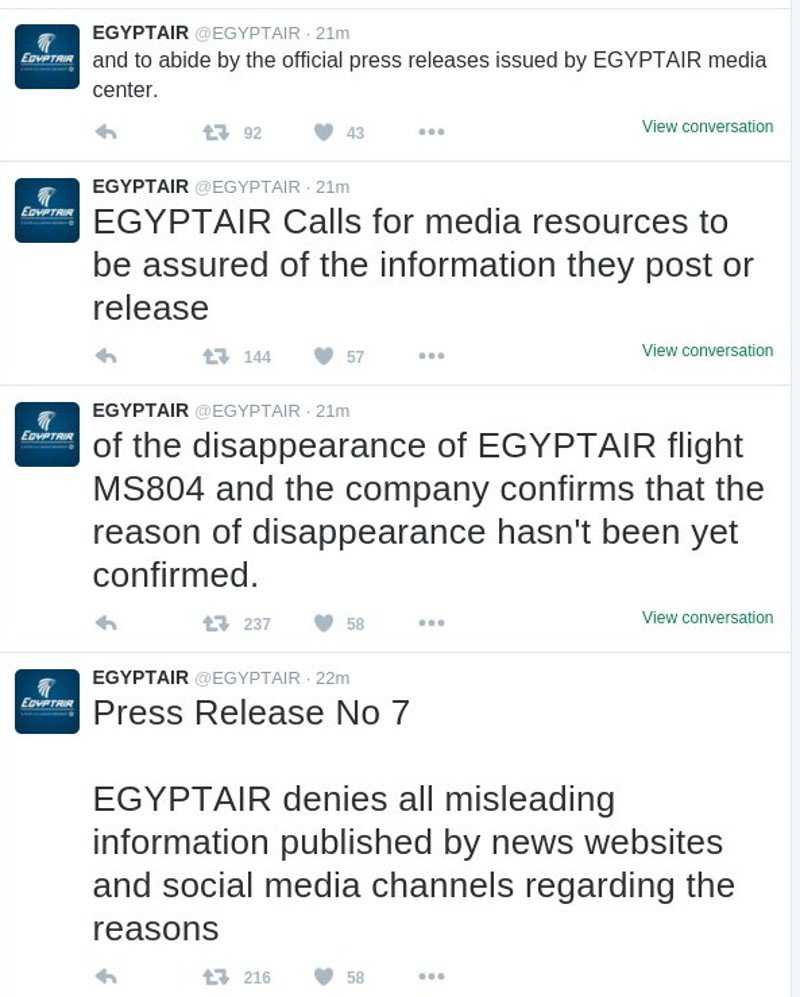 ΥΠΑ: Το αεροσκάφος της EgyptΑir συνετρίβη νότια της Καρπάθου | iefimerida.gr 2