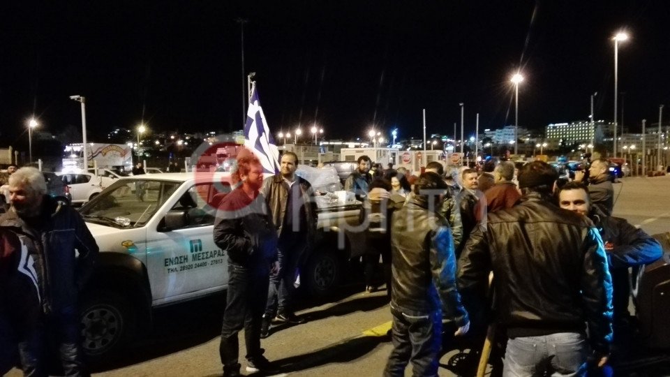 Απόβαση αγροτών της Κρήτης στην Αθήνα -Για το σημερινό συλλαλητήριο | iefimerida.gr 2