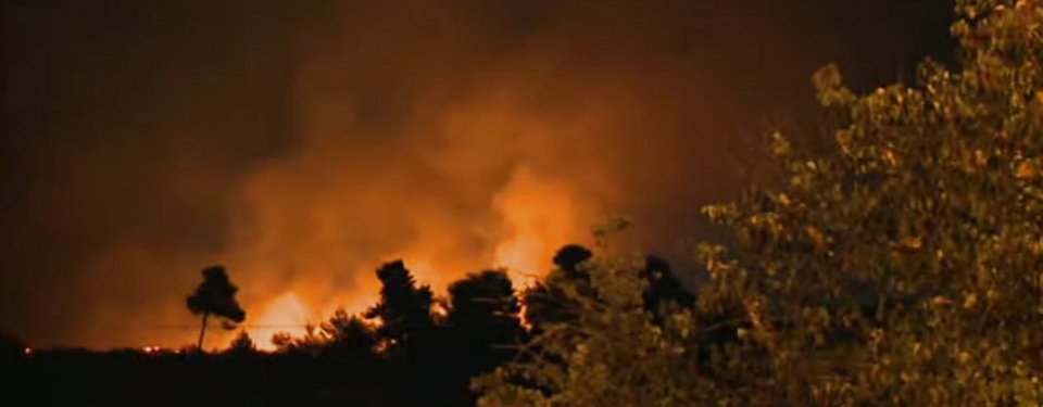 Πύρινη κόλαση: Η φωτιά άφησε καμμένη γη στον Κάλαμο -Καίγεται ο Βαρνάβας | iefimerida.gr 11