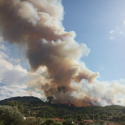 Πύρινη κόλαση: Η φωτιά άφησε καμμένη γη στον Κάλαμο -Καίγεται ο Βαρνάβας | iefimerida.gr 30