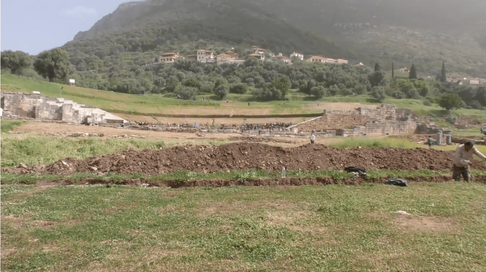 Ανασκαφή στην αρχαία Μεσσήνη