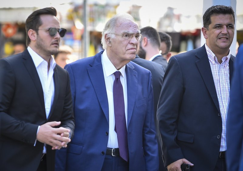 Ο Βασίλης Λεβέντης και ο Μάριος Γεωργιάδης
