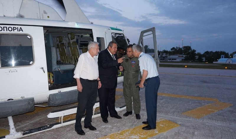 Αυτοψία Καμμένου-Κουβέλη στις πληγείσες περιοχές της Αττικής | iefimerida.gr 0