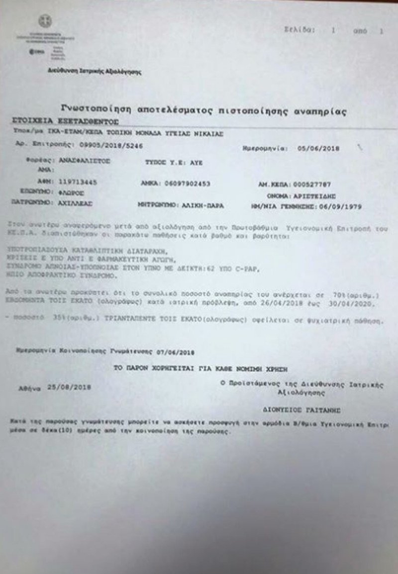 Πολάκης: Τα λαμόγια που γνωμάτευσαν αναπηρία στον Φλώρο θα το πληρώσουν πολύ ακριβά | iefimerida.gr 1