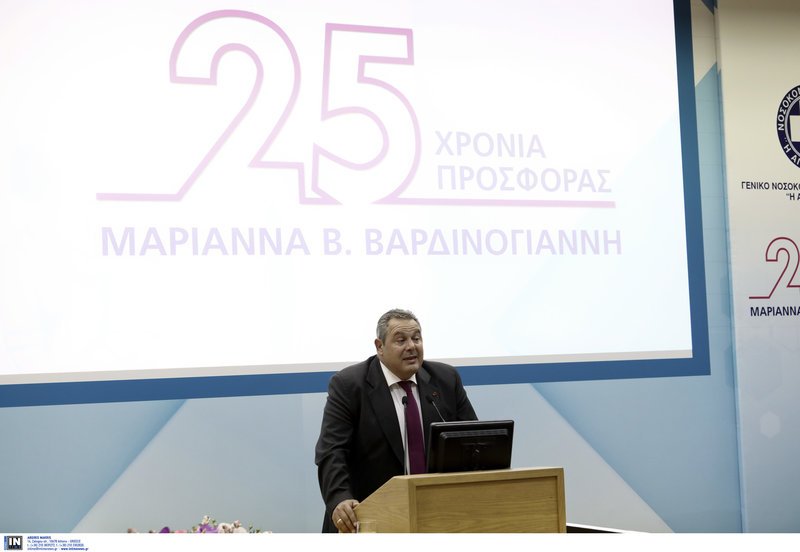 O Πάνος Καμμένος /Φωτογραφία intime news
