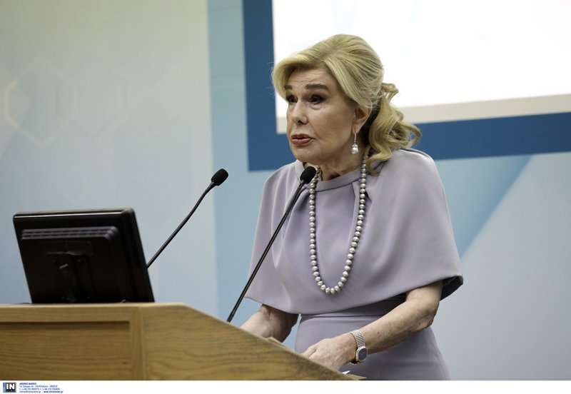 H Μαριάννα Βαρδινογιάννη /Φωτογραφία intime news