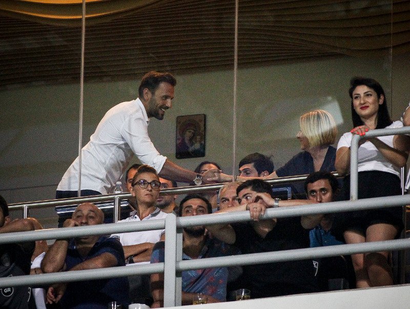 Ο Νίκος Βέρτης στην Τούμπα (Φωτογραφία: KOSTAS VILLA / ΜΟΤΙΟΝ ΤΕΑΜ)