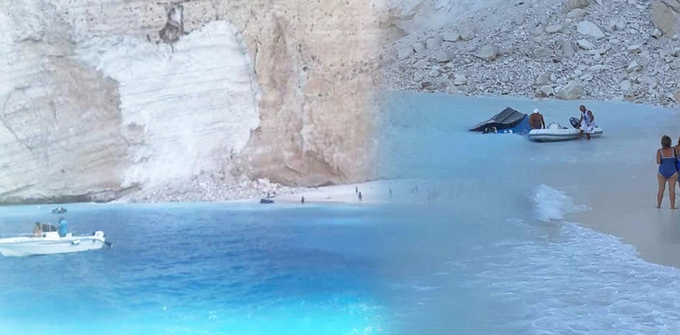 Κατολίσθηση στο Ναυάγιο Ζακύνθου -7 τραυματίες, έρευνες για αγνοούμενους | iefimerida.gr 8