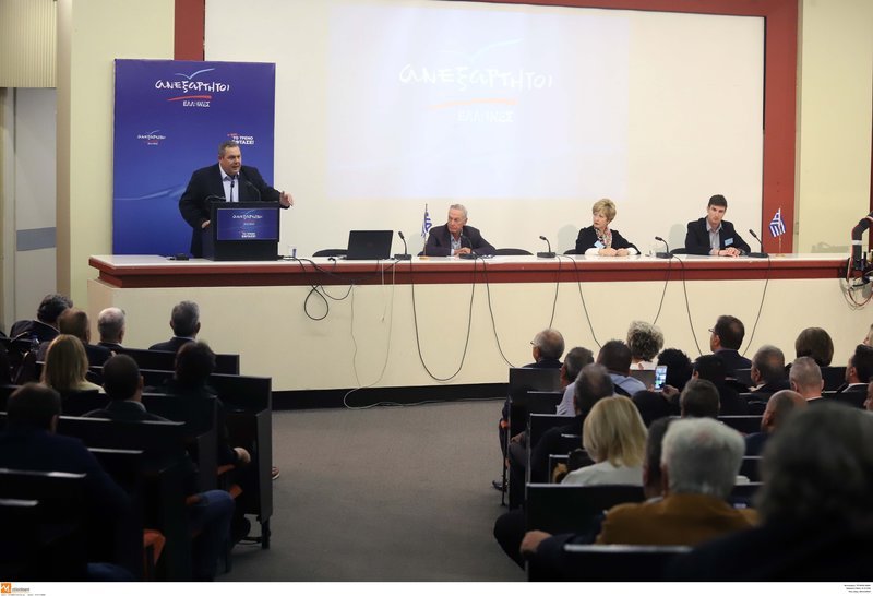Ο Πάνος Καμμένος στην σημερινή ομιλία του