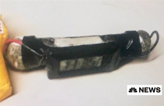 Μία από τις ύποπτες συσκευές που εντοπίστηκαν/ Φωτογραφία: NBC
