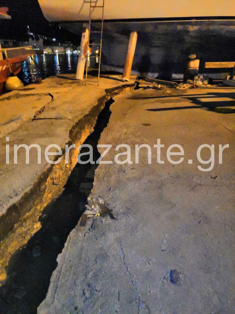 Ζημιά στο λιμάνι