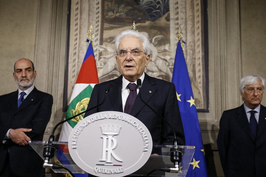Το διάγγελμα του Ιταλού Προέδρου Σέρτζιο Ματαρέλα