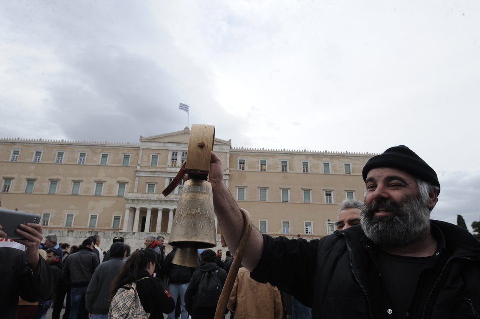 Χιλιάδες αγρότες και τρακτέρ στο Σύνταγμα -Μεγάλο συλλαλητήριο | iefimerida.gr 18