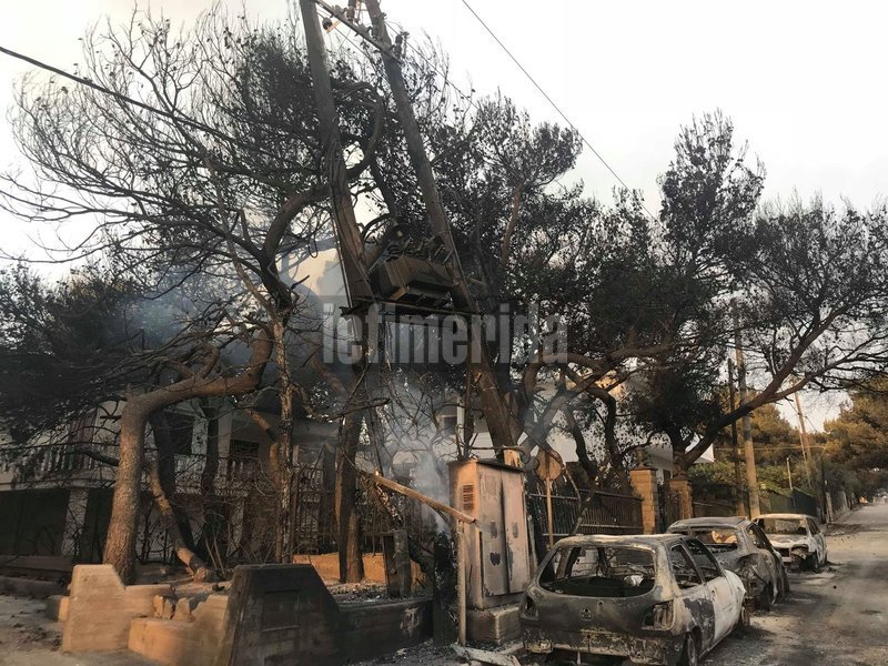Σπαρακτικές εικόνες: «Κρανίου τόπος» η επόμενη ημέρα στο Μάτι | iefimerida.gr 11
