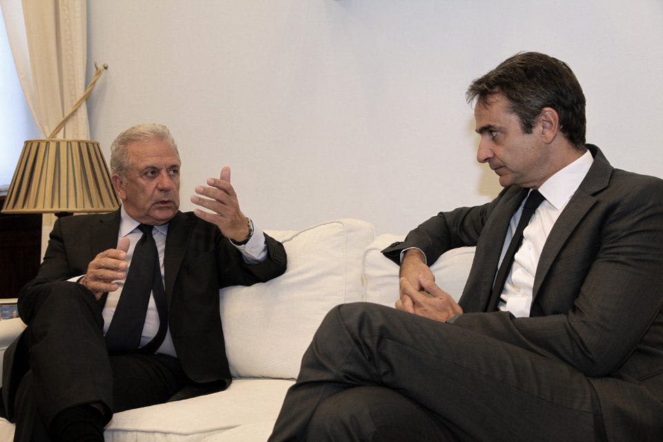 Τετ α τετ Μητσοτάκη-Αβραμόπουλου για το προσφυγικό | iefimerida.gr 0
